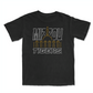 Football Black Columns Tee - Brady Cook