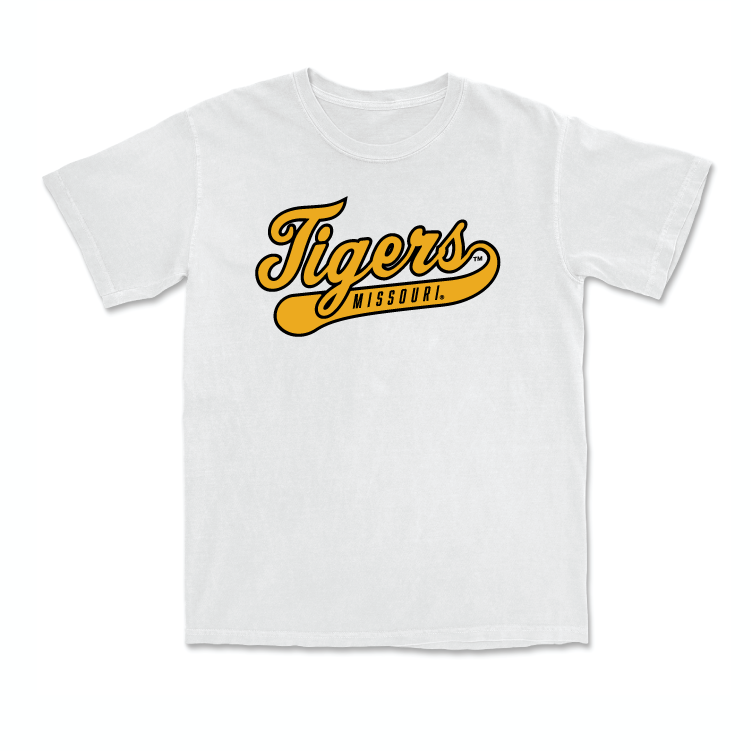 Women's Basketball White Script Comfort Colors Tee - Averi Kroenke