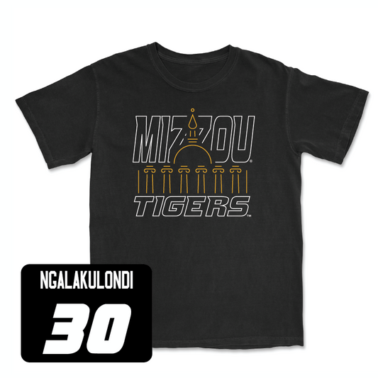 Women's Basketball Black Columns Tee - Angie Ngalakulondi