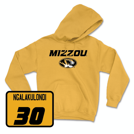 Gold Women's Basketball Mizzou Hoodie - Angie Ngalakulondi