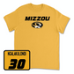 Gold Women's Basketball Mizzou Tee - Angie Ngalakulondi