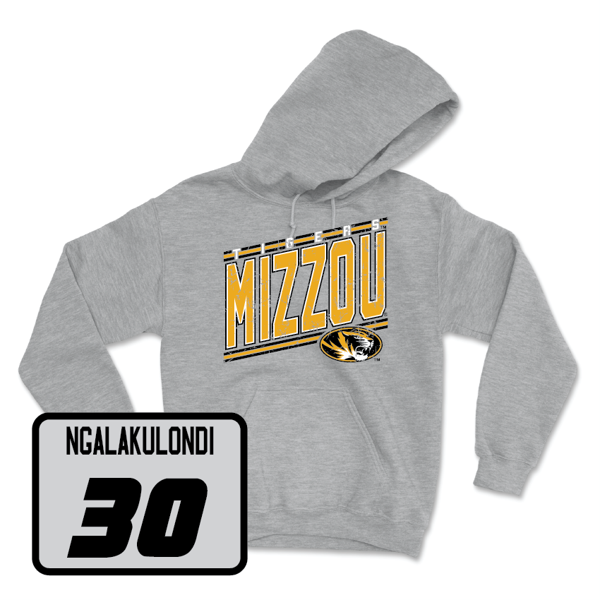 Sport Grey Women's Basketball Vintage Hoodie - Angie Ngalakulondi