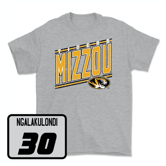 Sport Grey Women's Basketball Vintage Tee - Angie Ngalakulondi