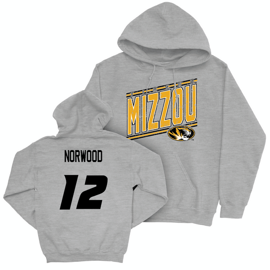 Sport Grey Football Vintage Hoodie  - Dreyden Norwood