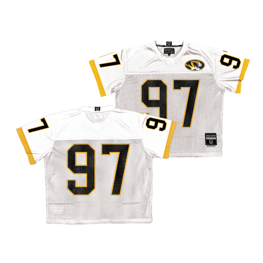 Mizzou Throwback Football Jersey - Orion Phillips | #97