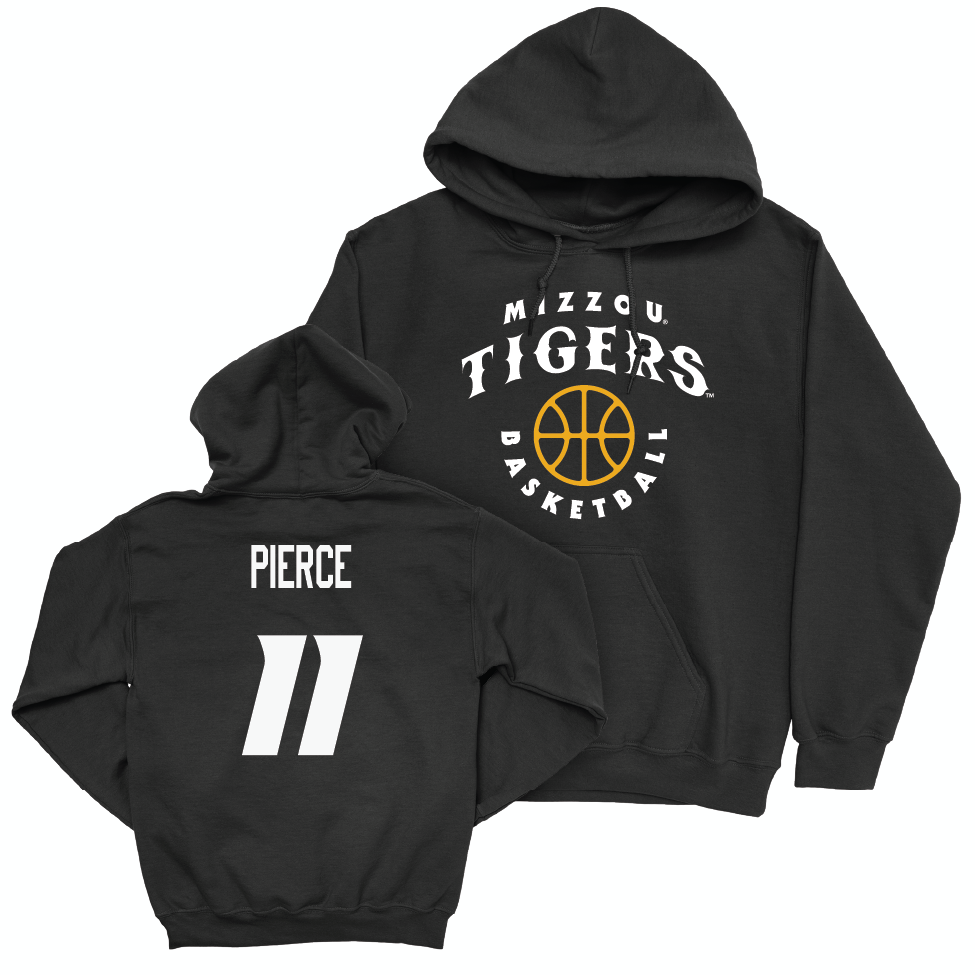 Men's Basketball Black Hardwood Hoodie  - Trent Pierce