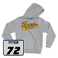 Sport Grey Football Script Hoodie  - Caleb Pyfrom