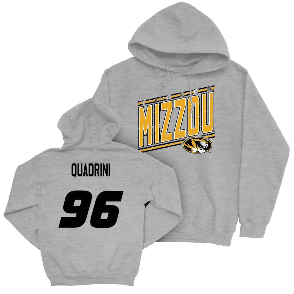 Sport Grey Football Vintage Hoodie  - Nick Quadrini