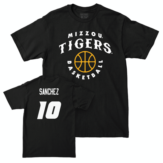 Men's Basketball Black Hardwood Tee  - Jeremy Sanchez