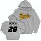 Sport Grey Softball Script Hoodie   - Kadence Shepherd