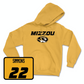 Gold Women's Soccer Mizzou Hoodie - Kylee Simmons