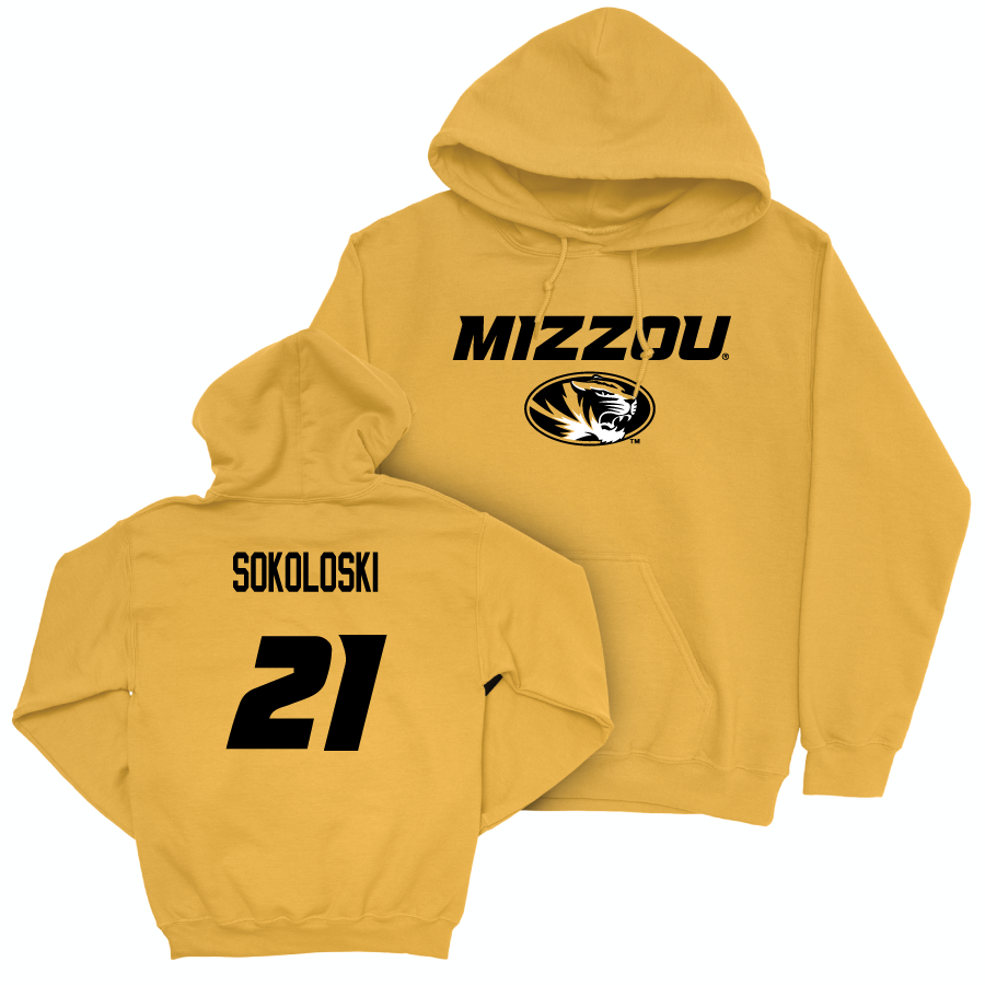 Gold Softball Mizzou Hoodie  - Haidyn Sokoloski