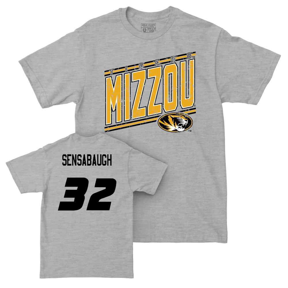 Sport Grey Football Vintage Tee  - Jaren Sensabaugh