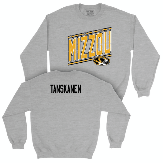 Sport Grey Women's Gymnastics Vintage Crew  - Kaia Tanskanen