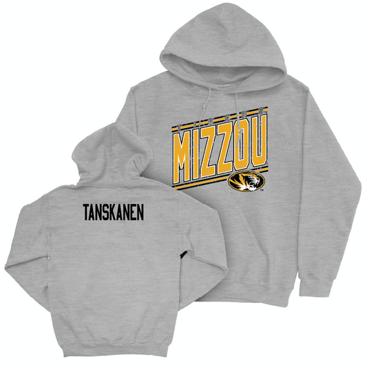 Sport Grey Women's Gymnastics Vintage Hoodie  - Kaia Tanskanen