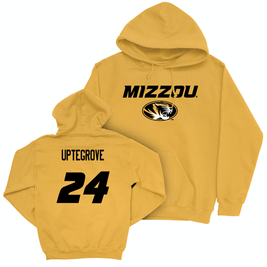 Gold Softball Mizzou Hoodie  - Madison Uptegrove