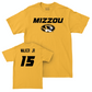 Gold Football Mizzou Tee  - Johnny Walker Jr.