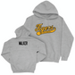 Sport Grey Wrestling Script Hoodie  - Gage Walker