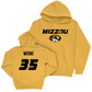 Gold Softball Mizzou Hoodie  - Nevaeh Watkins