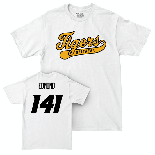 Wrestling White Script Comfort Colors Tee  - Joshua Edmond