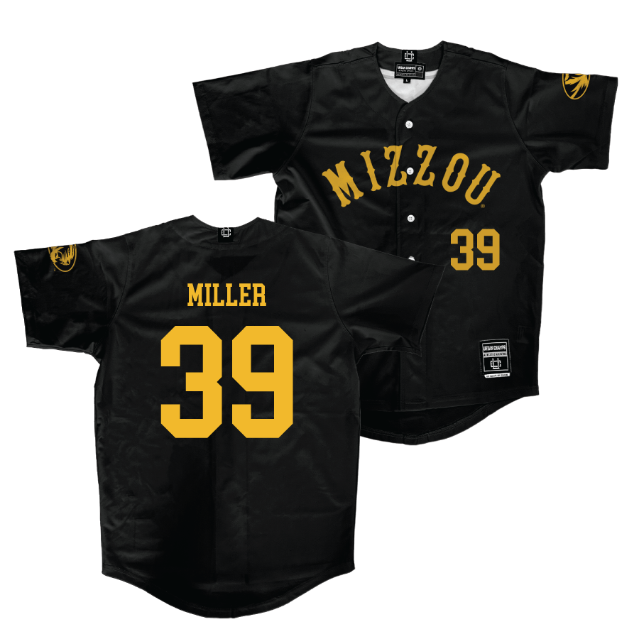 Mizzou Baseball Black Jersey  - Charlie Miller