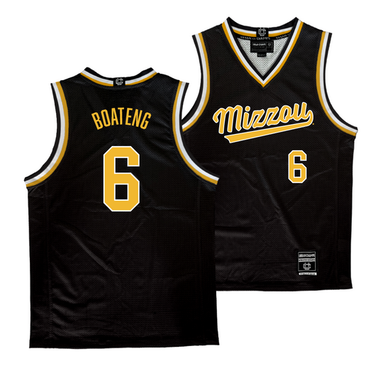 Mizzou Men's Basketball Black Jersey  - Annor boateng