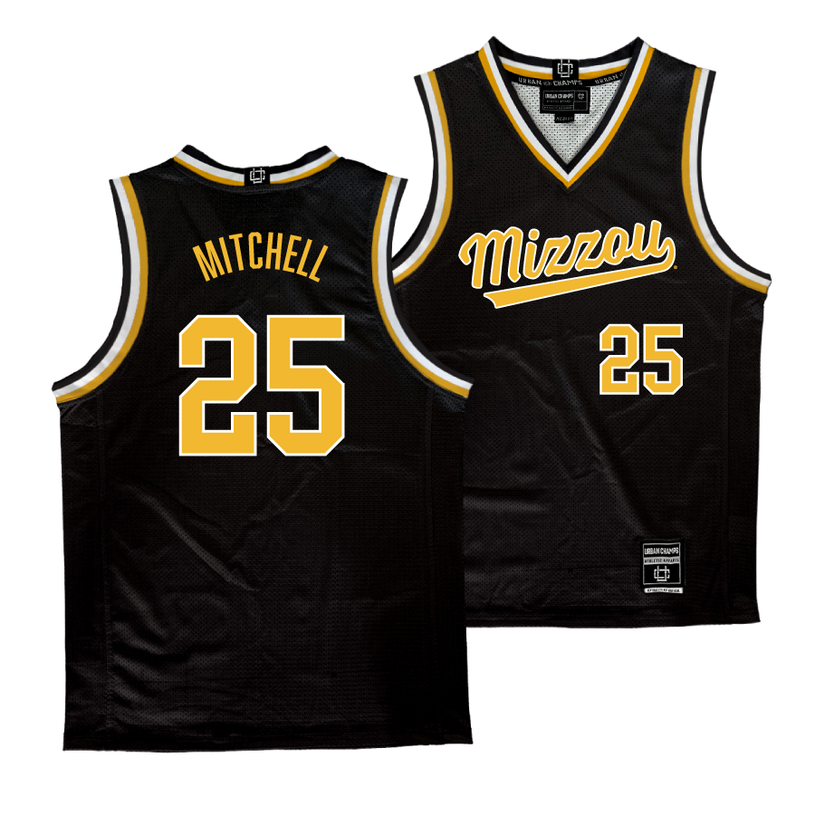 Mizzou Men's Basketball Black Jersey  - Mark Mitchell