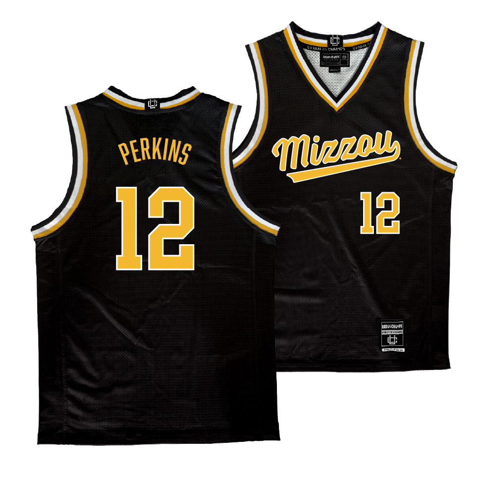 Mizzou Men's Basketball Black Jersey  - Tony Perkins