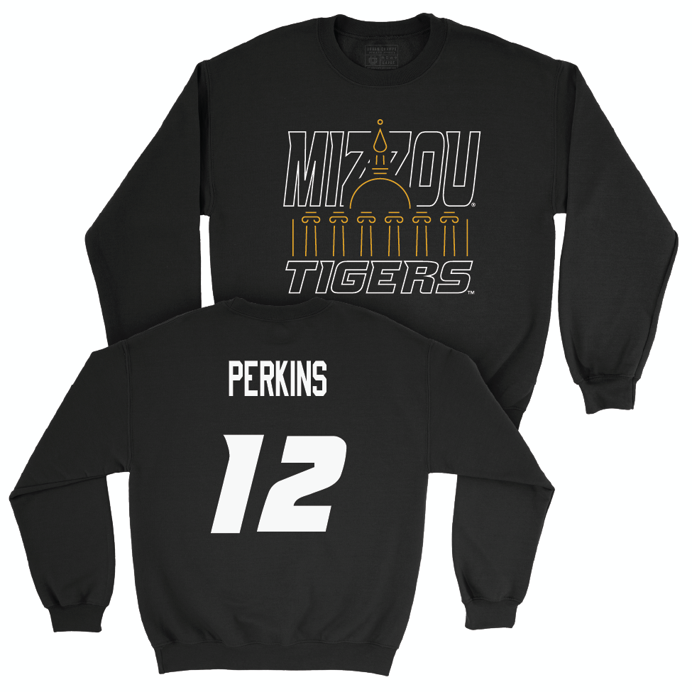 Men's Basketball Black Columns Crew  - Tony Perkins